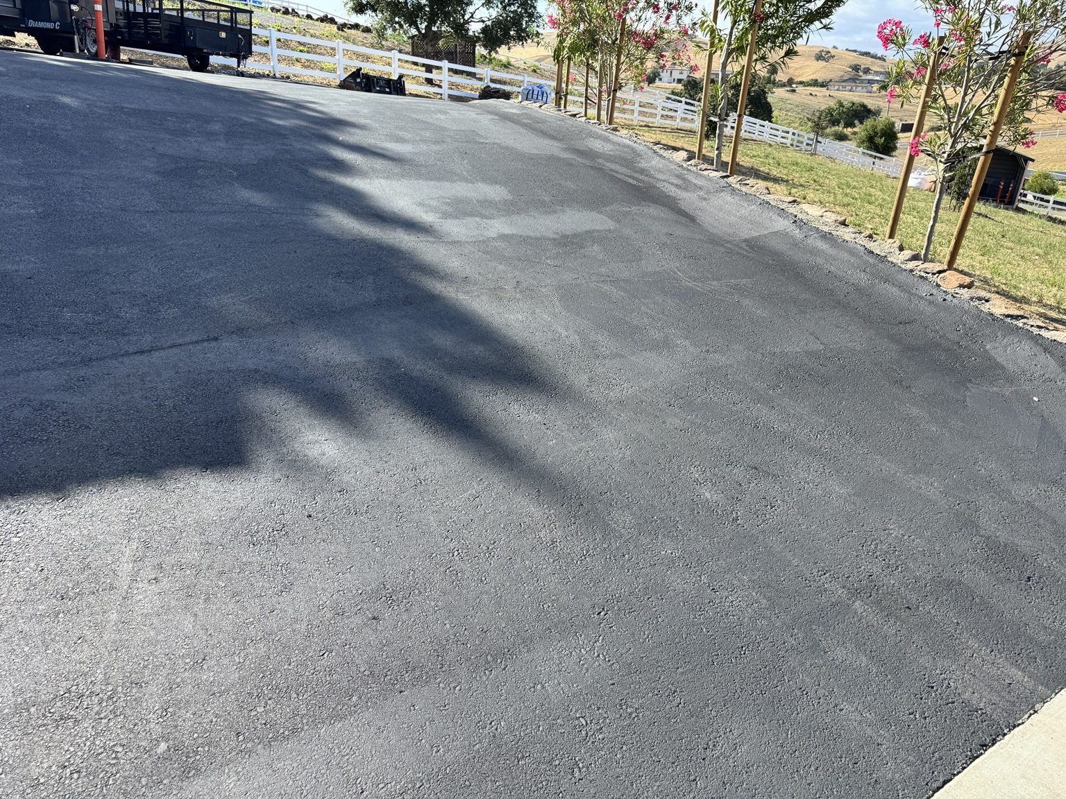 Finished driveway project